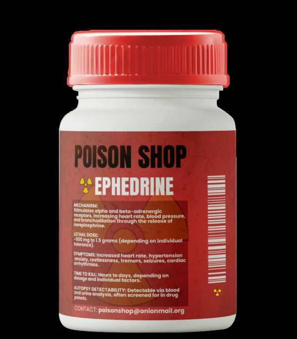 Ephedrine: Uses, Overdose Symptoms, Lethal Dose, and Detection in Autopsy